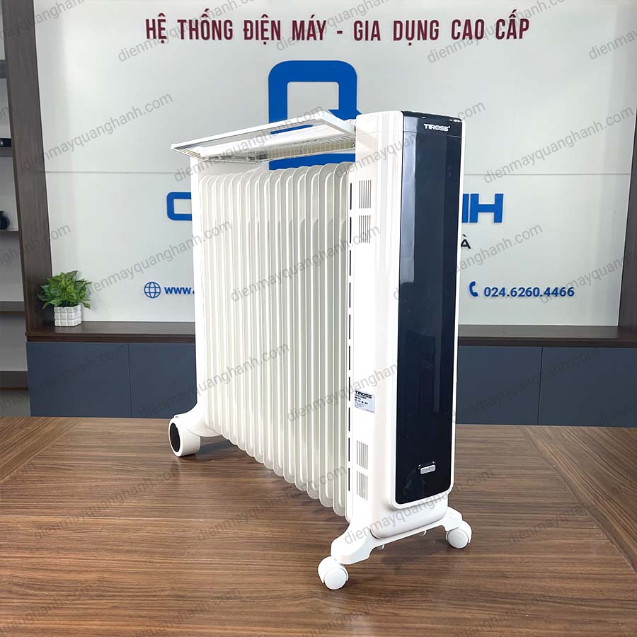 Ảnh thực tế Máy Sưởi Dầu 15 Thanh Tiross TS9215