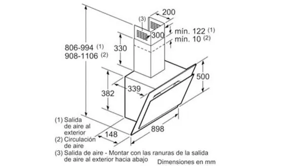 Máy Hút Mùi Bosch DWK97JM60