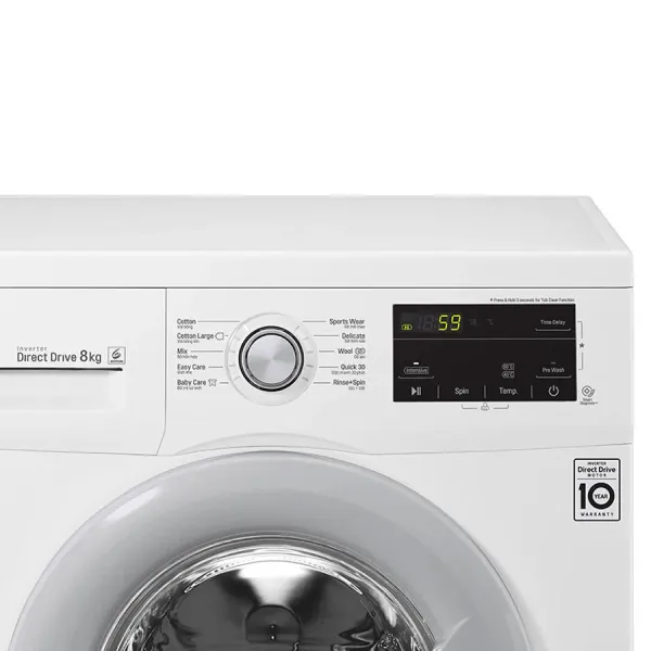 Máy giặt LG Inverter 8 kg FM1208N6W
