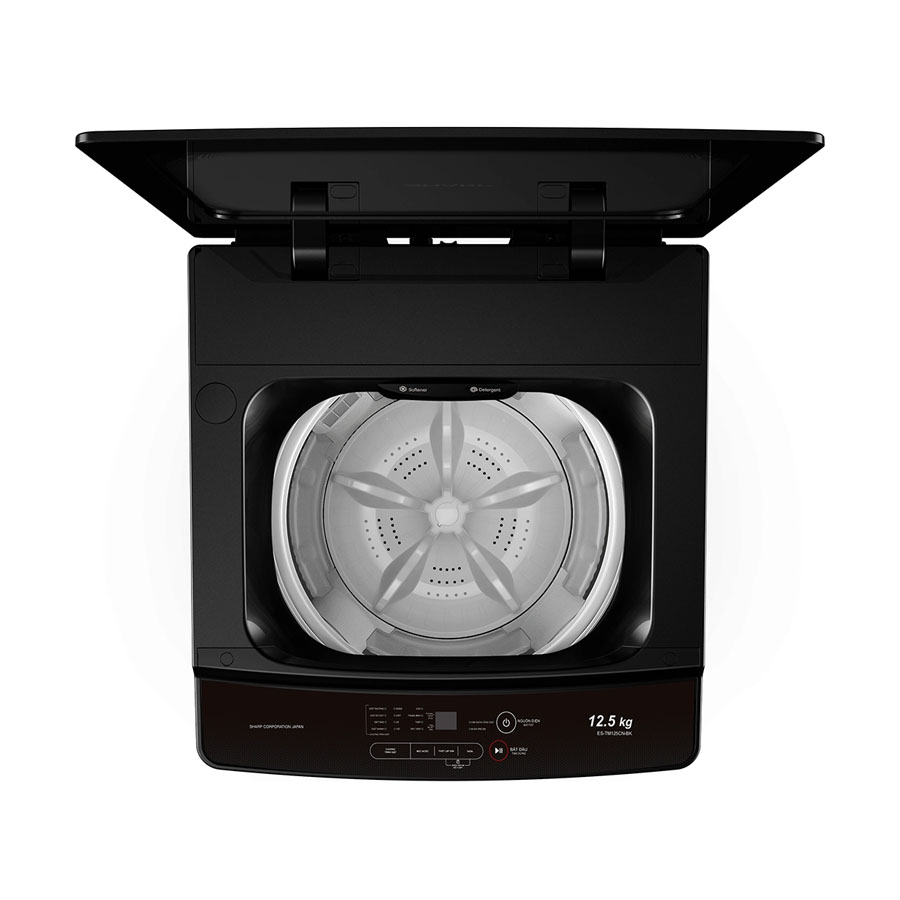 Máy giặt Sharp 12.5 kg ES-TM125CN-BK