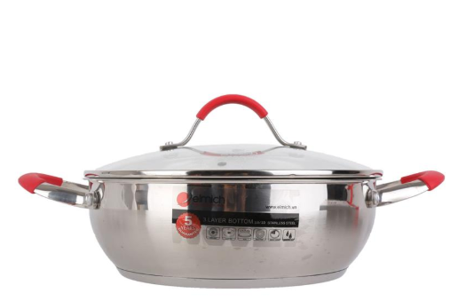 Nồi lẩu từ 26cm Elmich inox 304 EL6687-2356687 - toàn cảnh sản phẩm