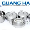 Bộ nồi Fivestar 5 chiếc Oval nắp inox – cao cấp