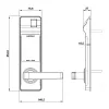 Khóa điện tử Hafele EL7700-TCS 912.05.583