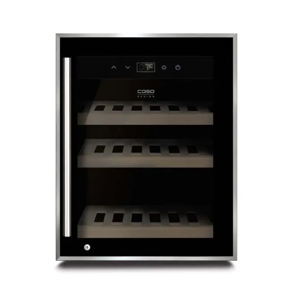 Tủ rượu vang Caso WineSafe 12 Black 624