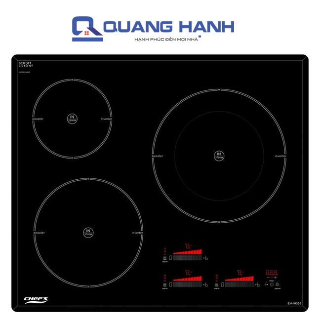 Bếp từ Chef’s EH-IH555 - toàn cảnh sản phẩm