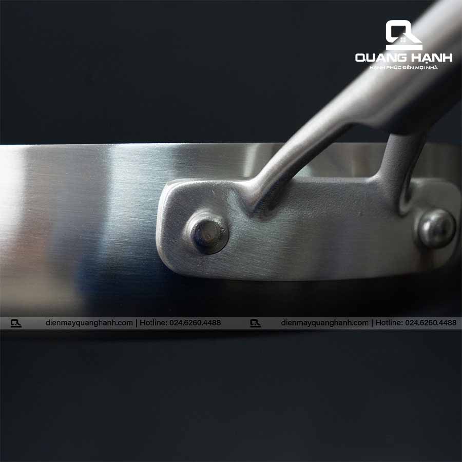 Ảnh thực tế Chảo Inox chống dính cao cấp Ciwete 20cm SS0203-A