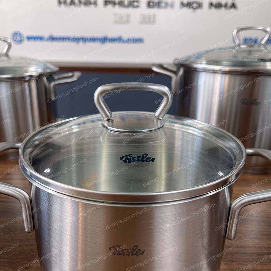 Ảnh thực tế Bộ nồi Fissler Las Vegas 5 món