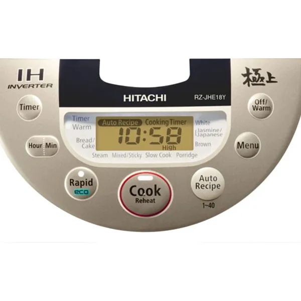 Nồi cơm điện Hitachi 1.8 lít RZ-JHE18Y