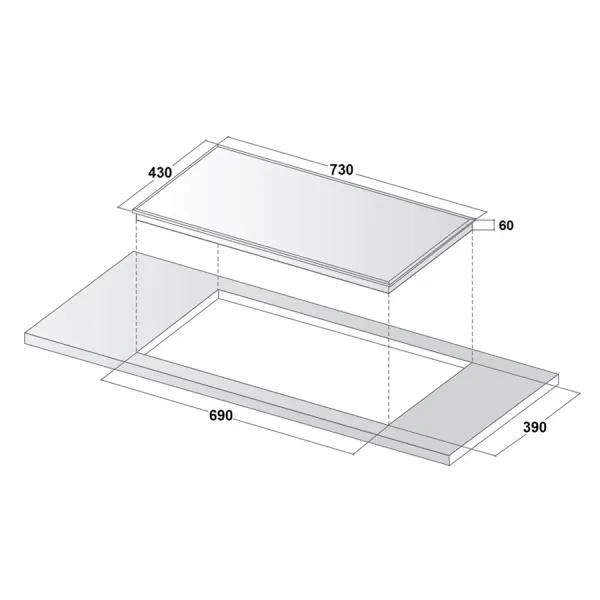 Bếp từ đôi Canzy CZ ITC666
