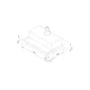 Máy Hút Mùi Âm Tủ Malloca K1507