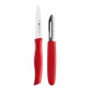 Bộ dao ZWILLING Twin Grip màu đỏ 2 món 38634-000