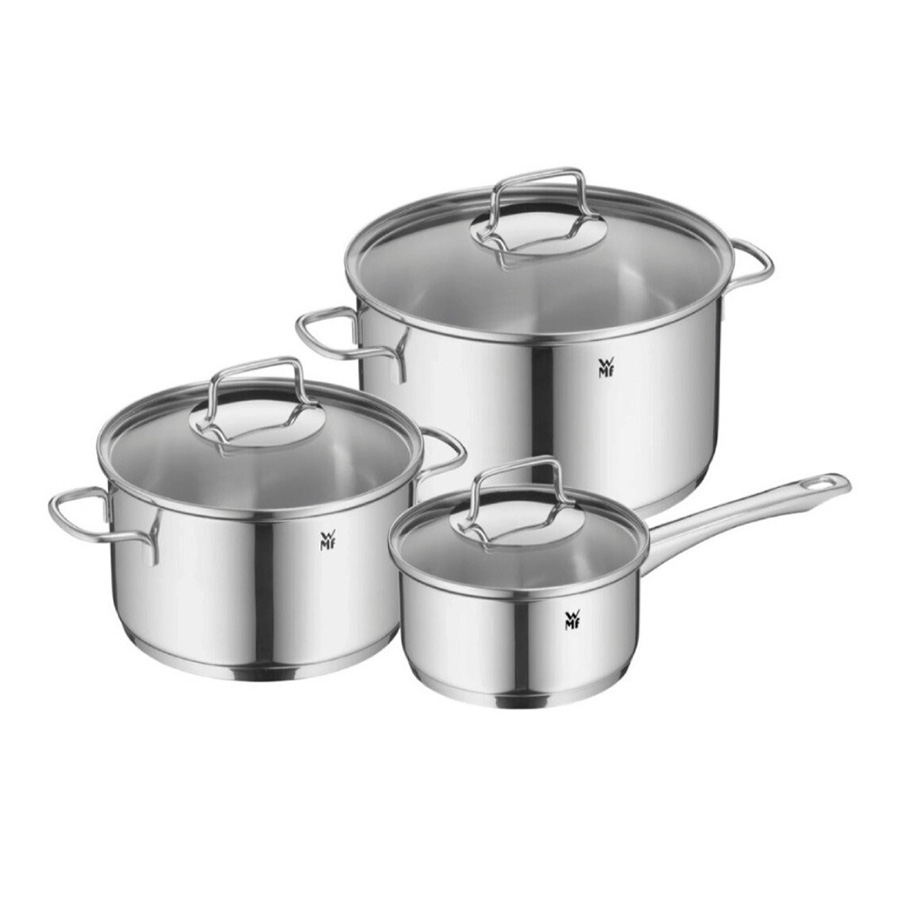 Bộ nồi 3 món WMF ASTORIA 0780036380 - toàn cảnh sản phẩm