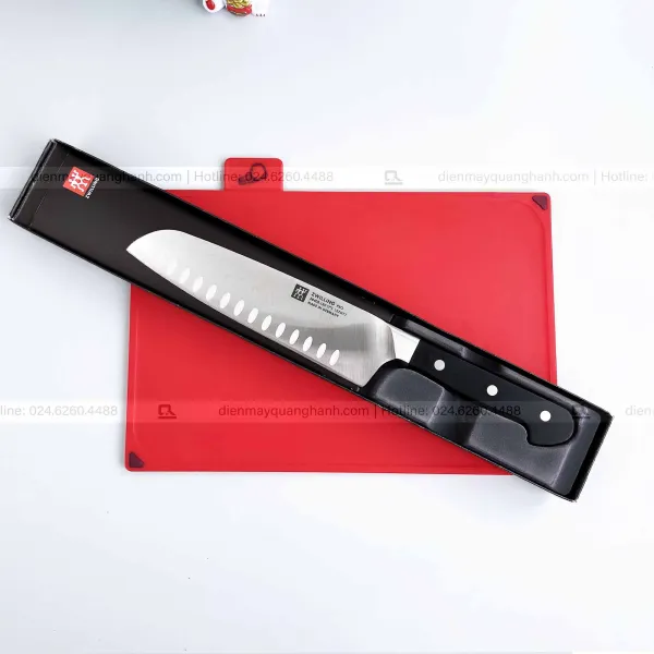 Dao Santoku Hollow ZWILLING Pro – 18cm 38408-181
