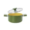 Nồi chống dính Ceramic Elmich Olive Classic EL5533OV20 size 20cm