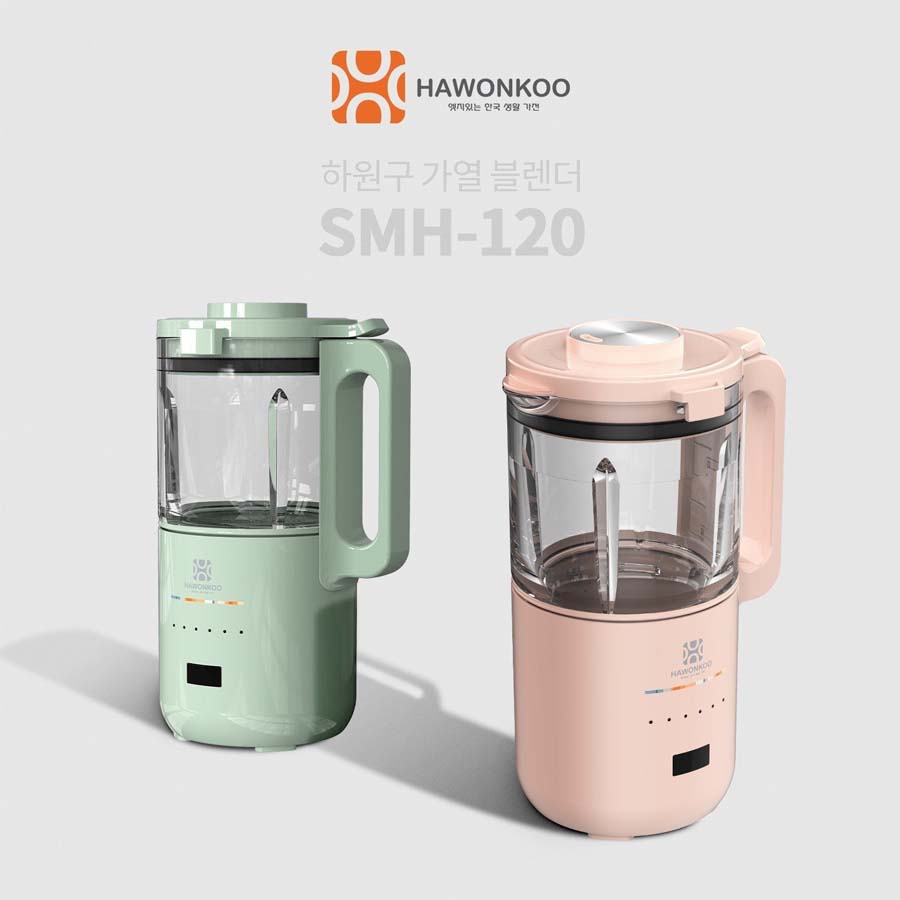 Máy làm sữa hạt đa năng Hawonkoo SMH-120-PK/GR 1400W