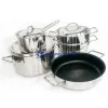Bộ nồi cao cấp Fivestar 3 đáy FS08C4 5 món vung inox