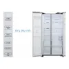 Tủ lạnh Samsung Inverter 660 lít SBS RS64R5101SL