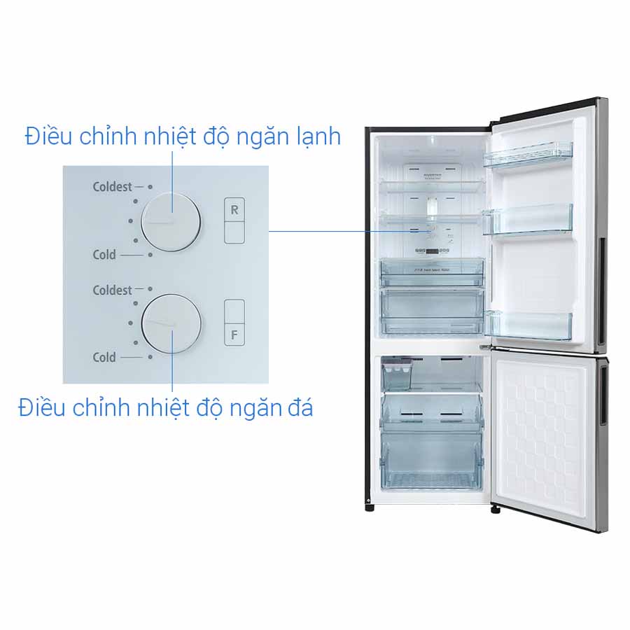 Tủ lạnh Hitachi Inverter 275 Lít R-B330PGV8 BBK