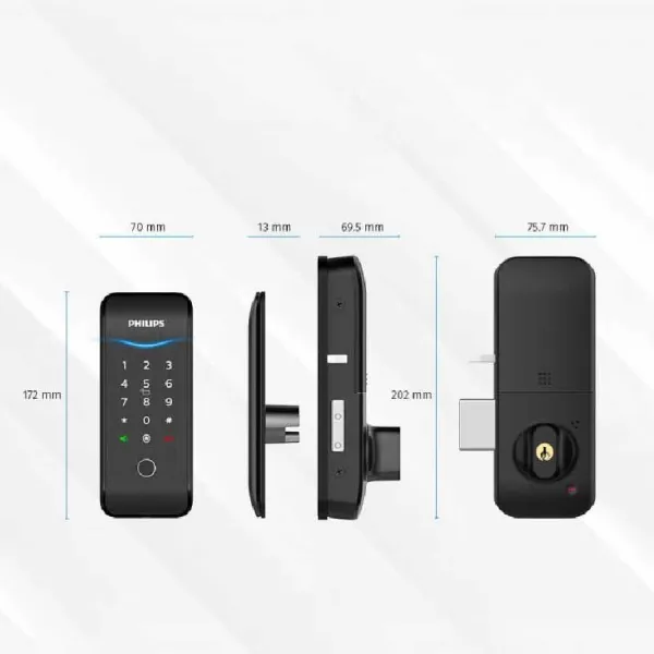 Khóa cửa thông minh Philips 5100-5HBKS
