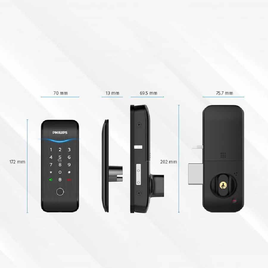Khóa cửa thông minh Philips 5100-5HBKS