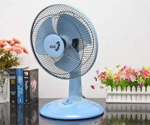 Quạt bàn ASIA B12001 màu xanh dương