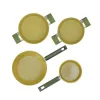 Bộ nồi chống dính Ceramic Elmich Olive EL5220OV04 quánh 16,nồi 20,24,chảo 26cm
