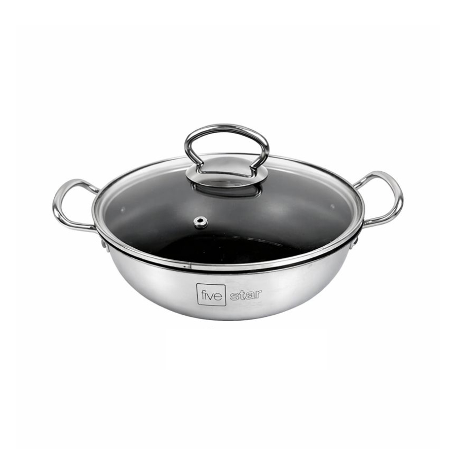 Nồi Inox chống dính 3 đáy Fivestar FSN18IN006 18cm
