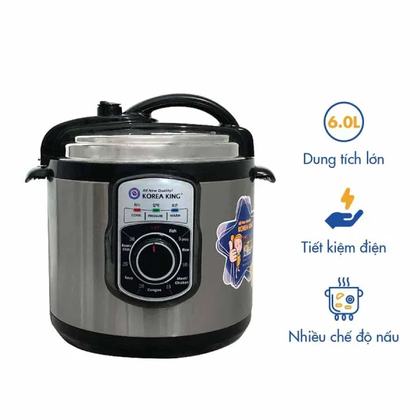 Nồi áp suất Korea King PEPC-60STSN
