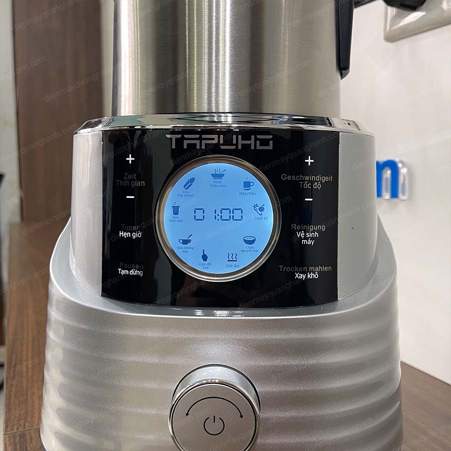 Ảnh thực tế Máy làm sữa hạt Tapuho T01 công suất 2000W, dung tích 1.75L