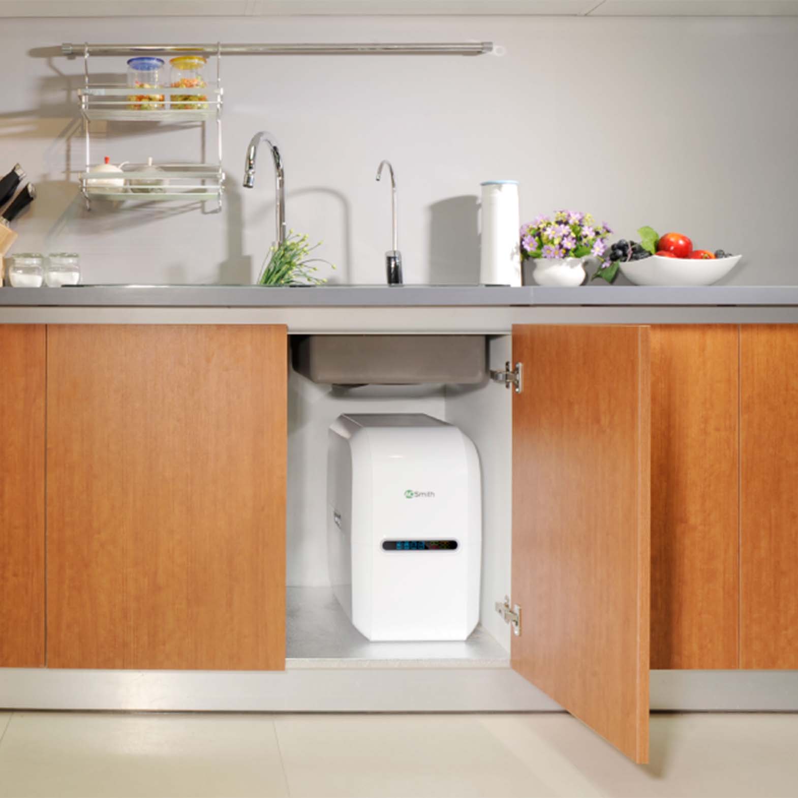 Ảnh thực tế Máy lọc nước RO dưới chậu rửa A.O Smith AR75-A-S-2