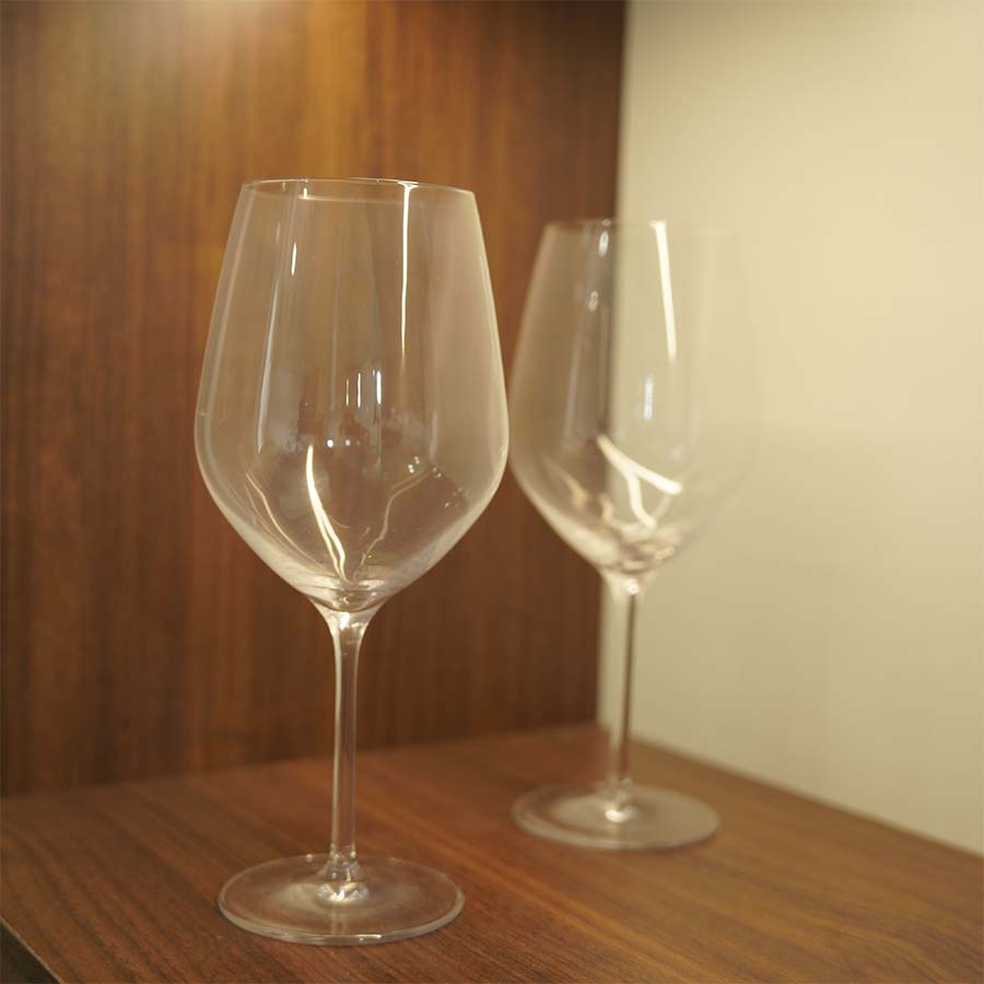 Ảnh thực tế Bộ 6 Ly WMF EASY PLUS BURGUNDY GLASS 0910299990