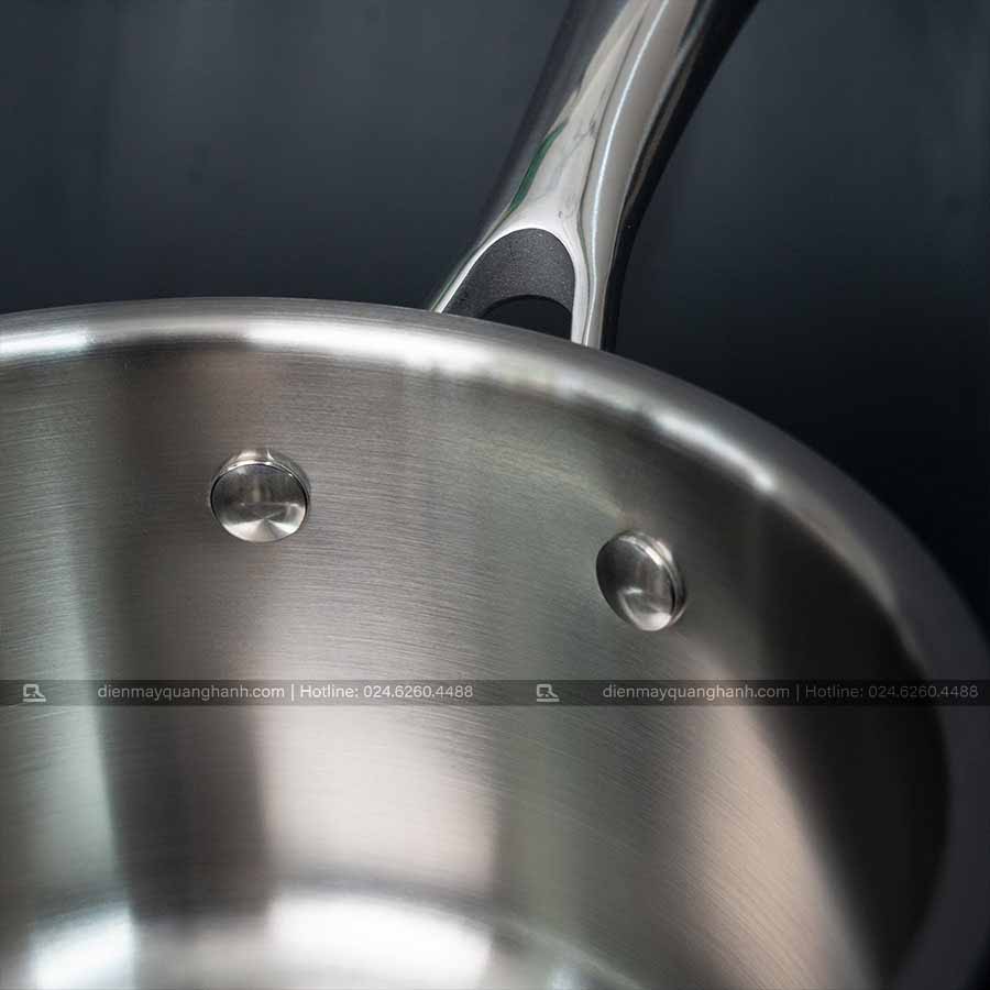 Ảnh thực tế Quánh Inox cao cấp Ciwete 16cm SS0203-C