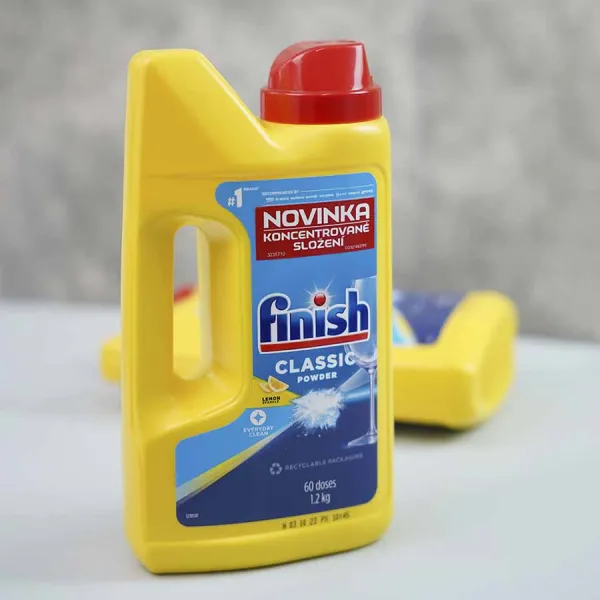 Bột rửa Finish Classic Lemon 1200gram