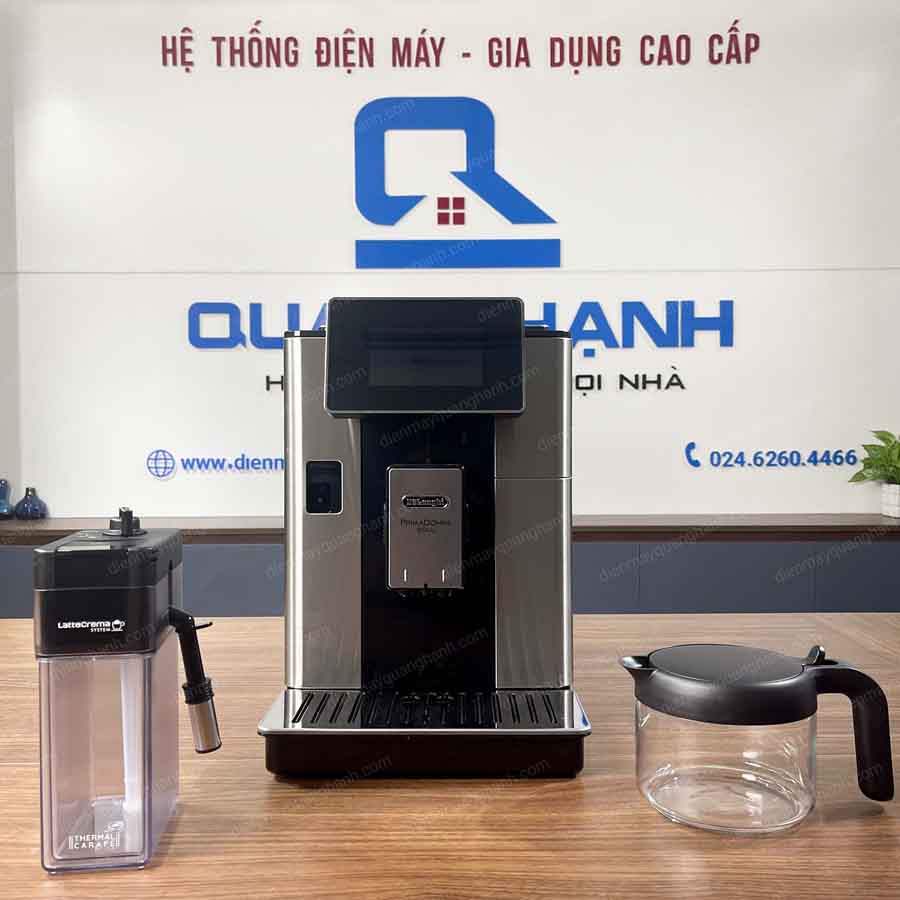 Ảnh thực tế Máy Pha Cafe Delonghi ECAM610.75.MB