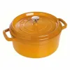 Nồi gang tròn Staub màu vàng 24cm – 3.8L