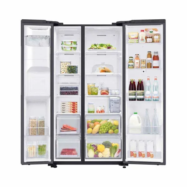 Tủ lạnh Samsung Inverter 616 lít Side By Side Family Hub RS64T5F01B4/SV