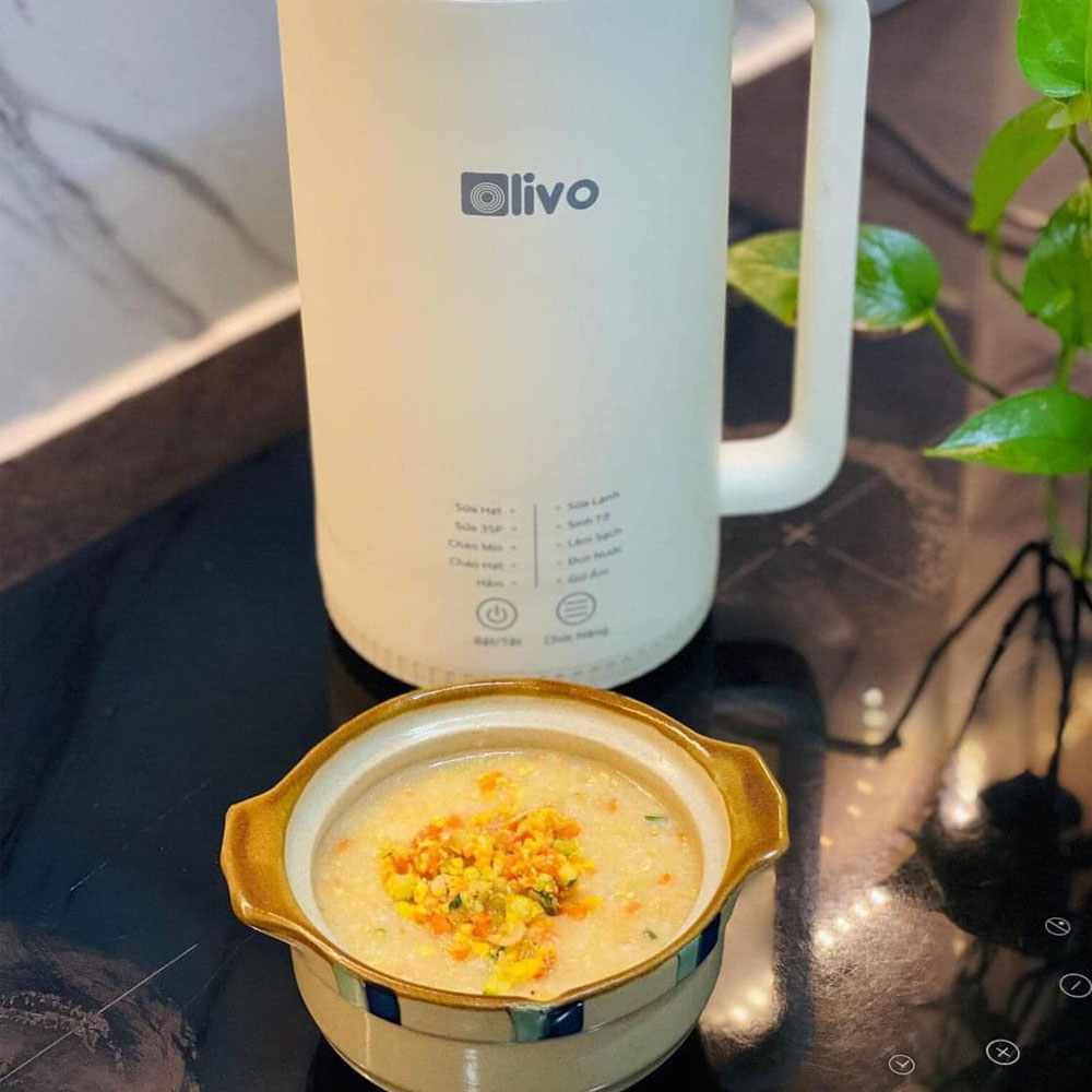 Ảnh thực tế Máy làm sữa hạt Olivo CB2000