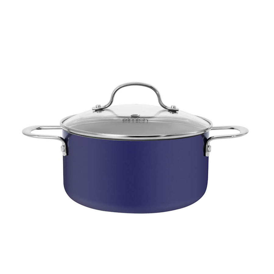 Nồi chống dính Ceramic Elmich Classic El5526FD18 size 18cm - toàn cảnh sản phẩm