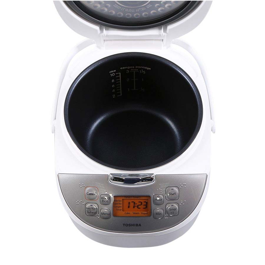 Nồi cơm điện Toshiba 1.8 lít RC-18MSLVN(W)