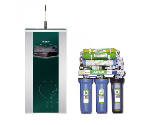 Máy lọc nước Kangaroo 9 lõi vỏ tủ VTU KG109A