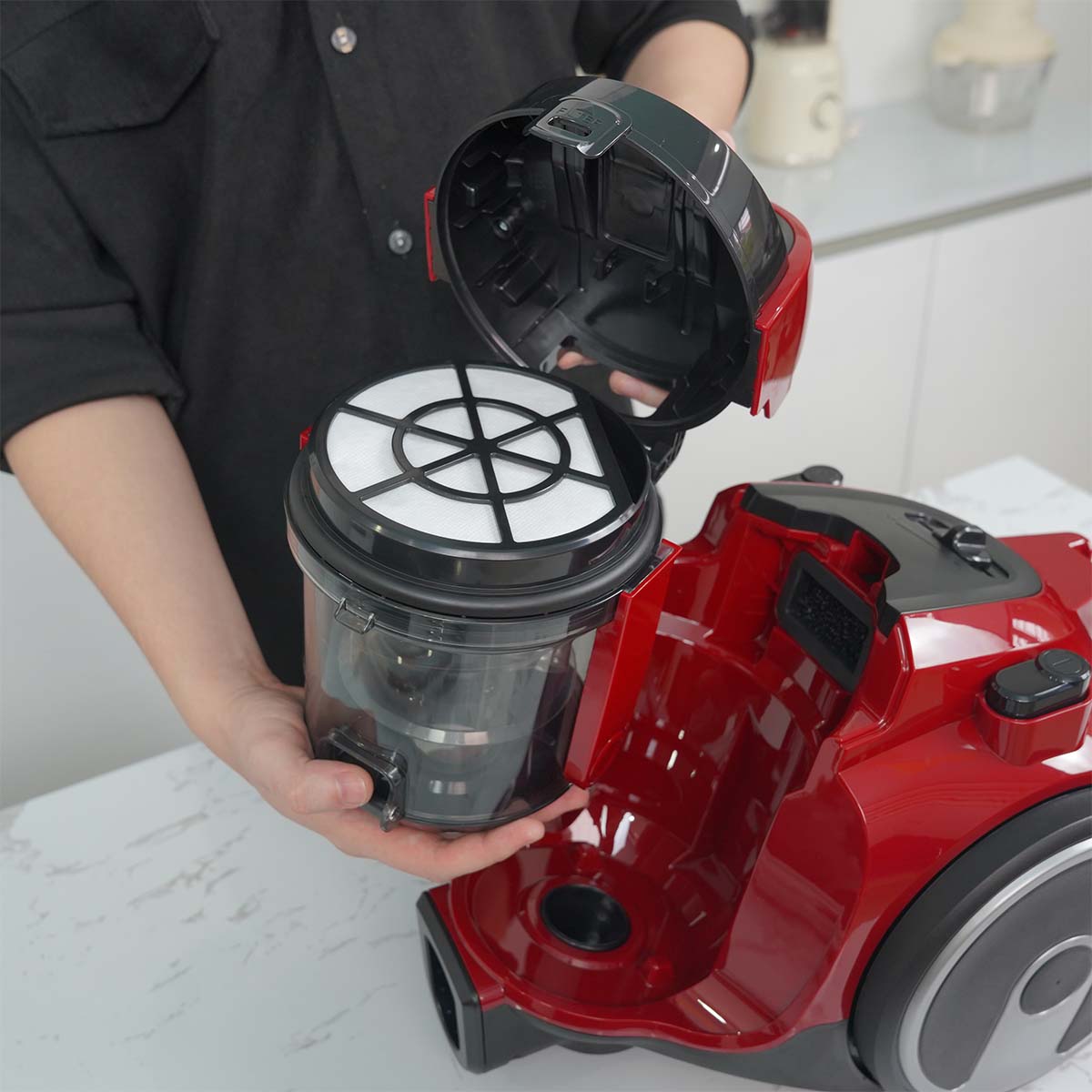 Ảnh thực tế Máy hút bụi dạng hộp Bosch BGC05AAA2