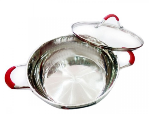 Nồi lẩu inox Elmich đáy từ 2355789 28cm - toàn cảnh sản phẩm