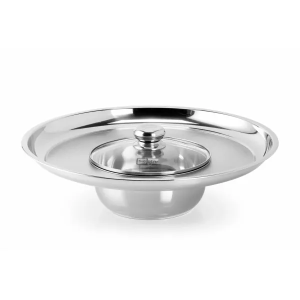 Nồi lẩu mâm vành Inox 430 Fivestar 18cm FSLM18001