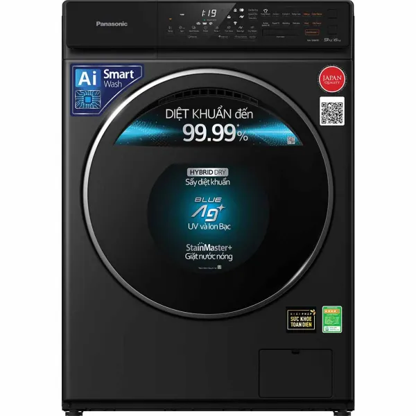 Máy giặt sấy Panasonic Inverter 9/6kg NA-S96FC1LVT