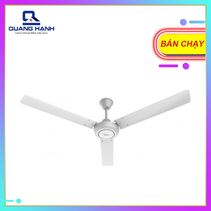 Quạt trần Midea FC140-15A - toàn cảnh sản phẩm