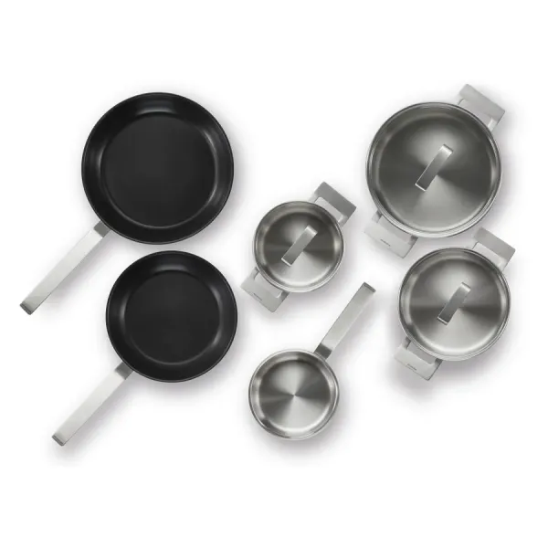 Bộ nồi 6 món Bosch HEZ9SE060 (4 nồi, 1 chảo, 1 quánh)