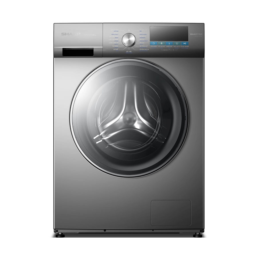 Máy giặt Sharp 9kg ES-FM90CB-DG lồng ngang
