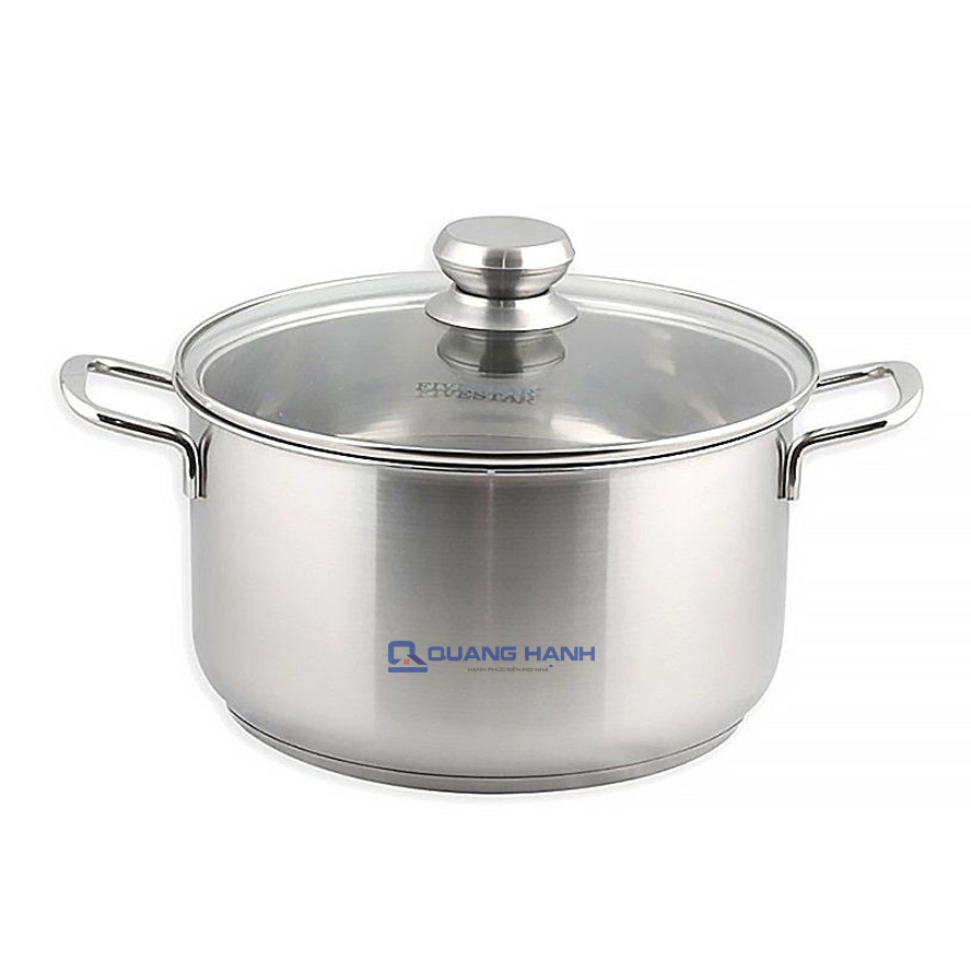 Nồi Fivestar Inox 3 đáy 30cm NK N30-3DG - toàn cảnh sản phẩm