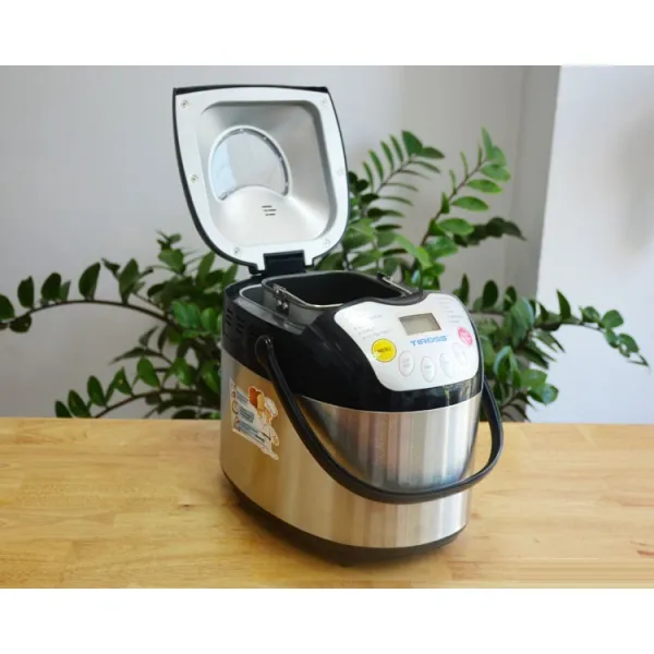 Máy làm bánh mỳ Tiross TS821 12 chức năng, công suất 600W