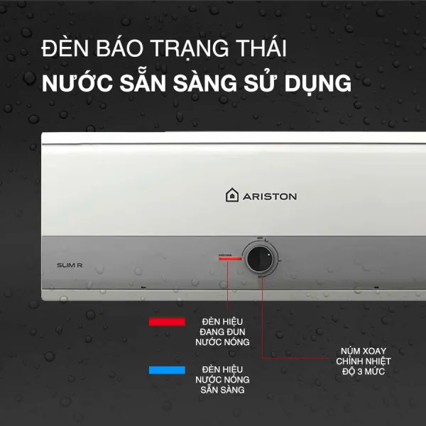 Bình nóng lạnh Ariston SL3 20R 2.5 FE 20 lít